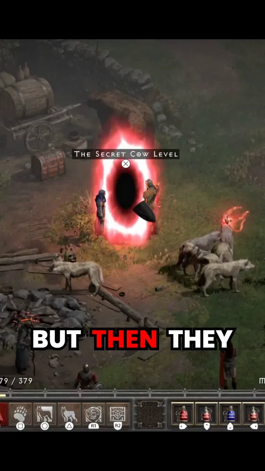 Diablo II's Secret Cow Level reel cover