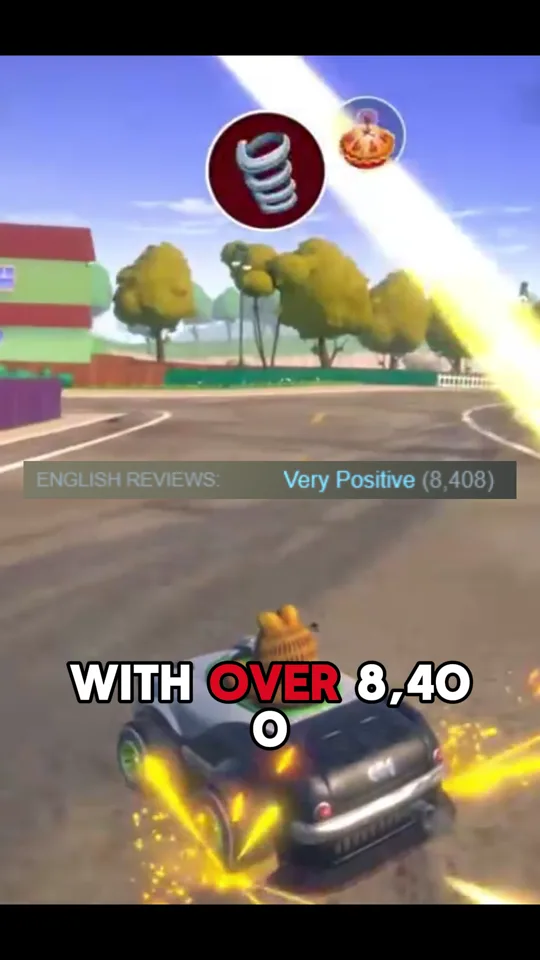 Garfield Kart reel cover